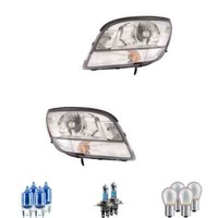 Halogen Scheinwerfer Set H4 FüR Chevrolet Orlando Inklusive Lampen