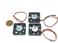 3 Pieces GDSTIME Fan 12v small 3cm 30x30x7 7mm 30mm 3007 2pin 3d printer cpu A31