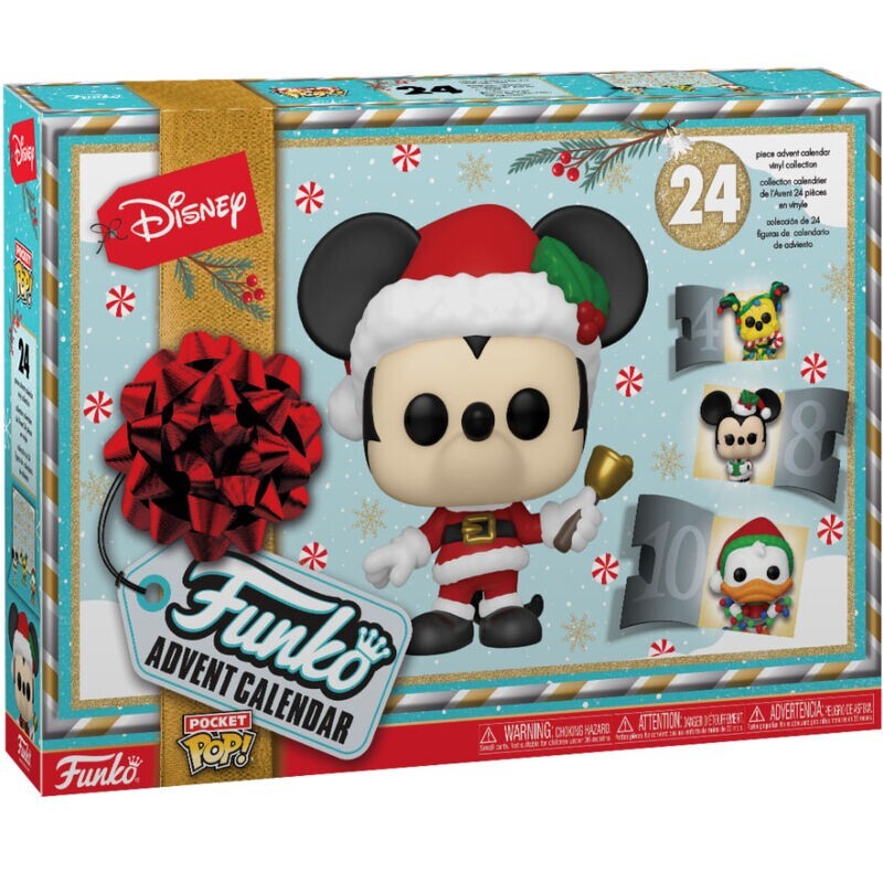 calendario dell'avvento avvento disney 2022 natale christmas di funko edizione