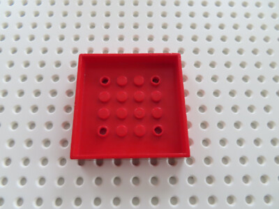 Lego x Container Box Boden Fabuland Dach 4452 rot 6x6 3641 3670