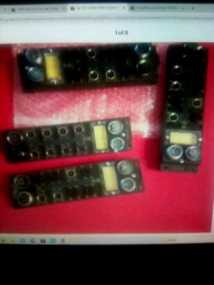 4 TURCK INTERLINK BT FDNP-XSG16-ST 16 IN/OUT BUS STOP STATION DeviceNet 11-26VDC