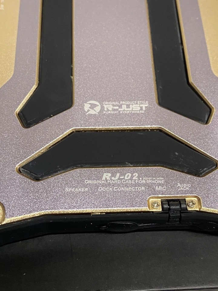R-JUST RJ-02 Capa Suporte Robusta Alumínio Metal À Prova de Choque Para iPhone 6plus - Imagem 4 de 4