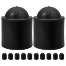 12pcs Pool Cues End Covers Pool Cues End Protectors Snooker Rod Accessroies