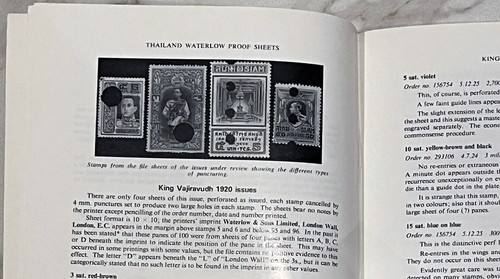 Book - Thailand - The Waterlow Proof Sheets 1917-1960 - Picture 2 of 5