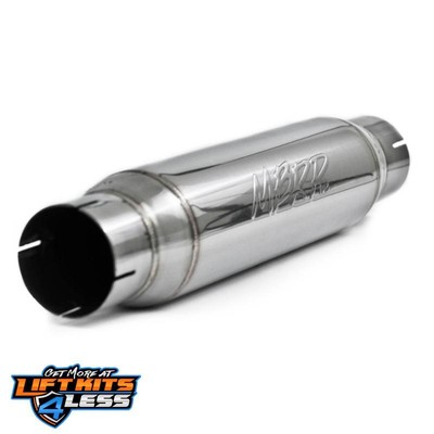 MBRP Universal Resonator 3in Inlet /Outlet 16in Body 20in Overall T304