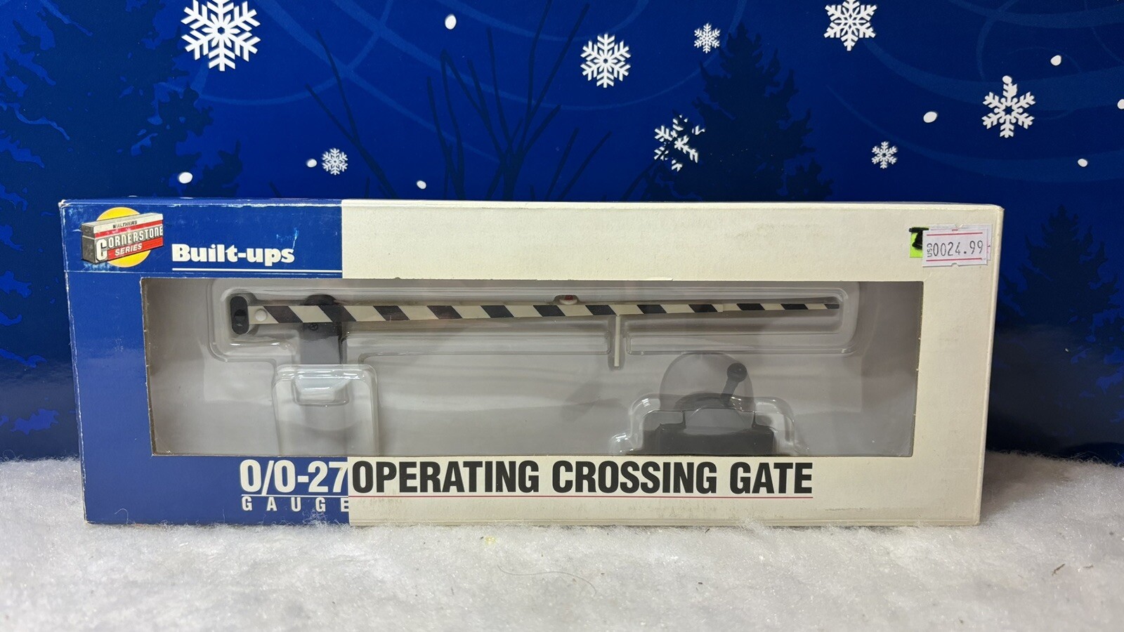 Walthers Cornerstone Series - Operating Crossing Gate with Light - 933-2702 NEW