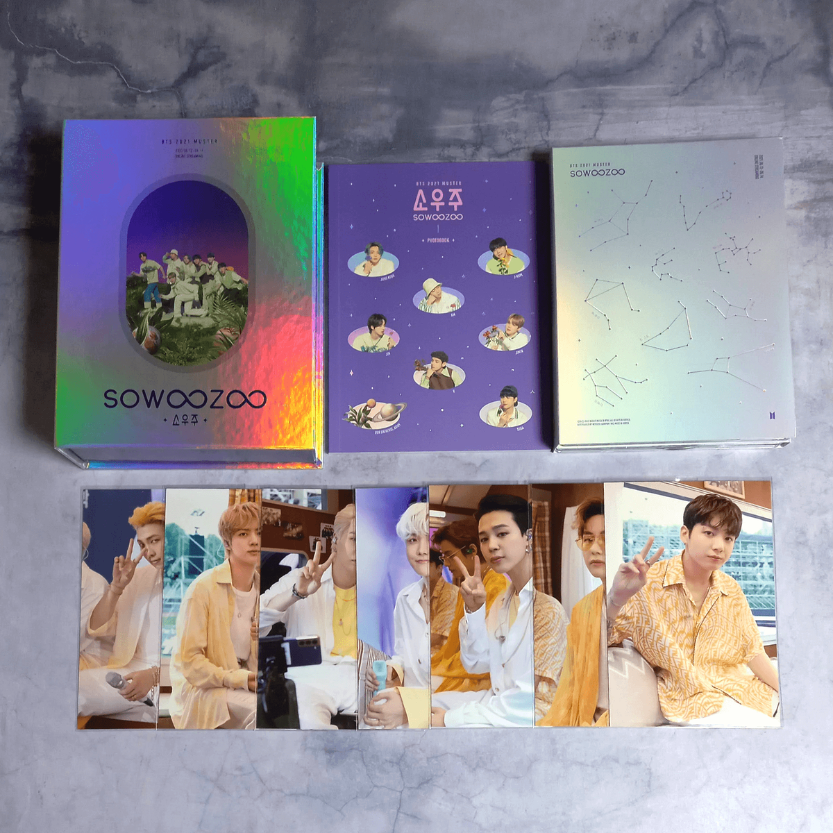 BTS 2021 Muster SOWOOZOO 소우주 Blu-ray Photo Set - No Random