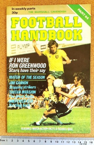 Marshall Cavendish Football Handbook 1978 Single Issues - Various Multi Choice - Picture 150 of 176
