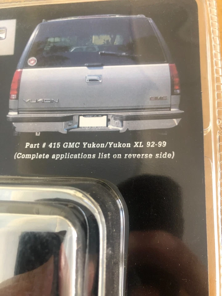 TFP #415- Cubiertas manija portón trasero acero inoxidable pulido compatible Foto 2 de 4