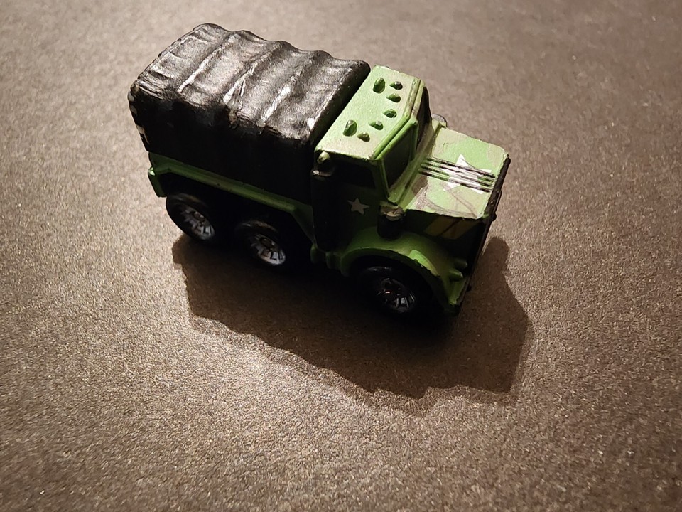 Vintage Micro Machines Military Cargo Truck Vehicle eBay