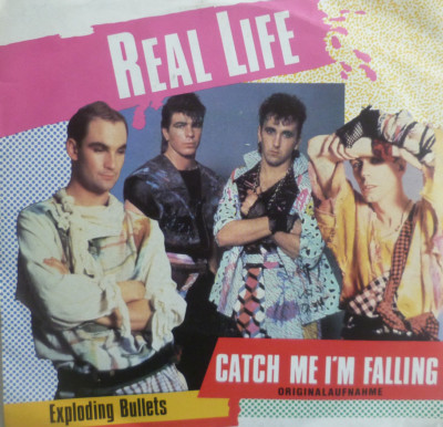 7'' 1983 KULT IN MINT- ! REAL LIFE Catch Me I´m Falling