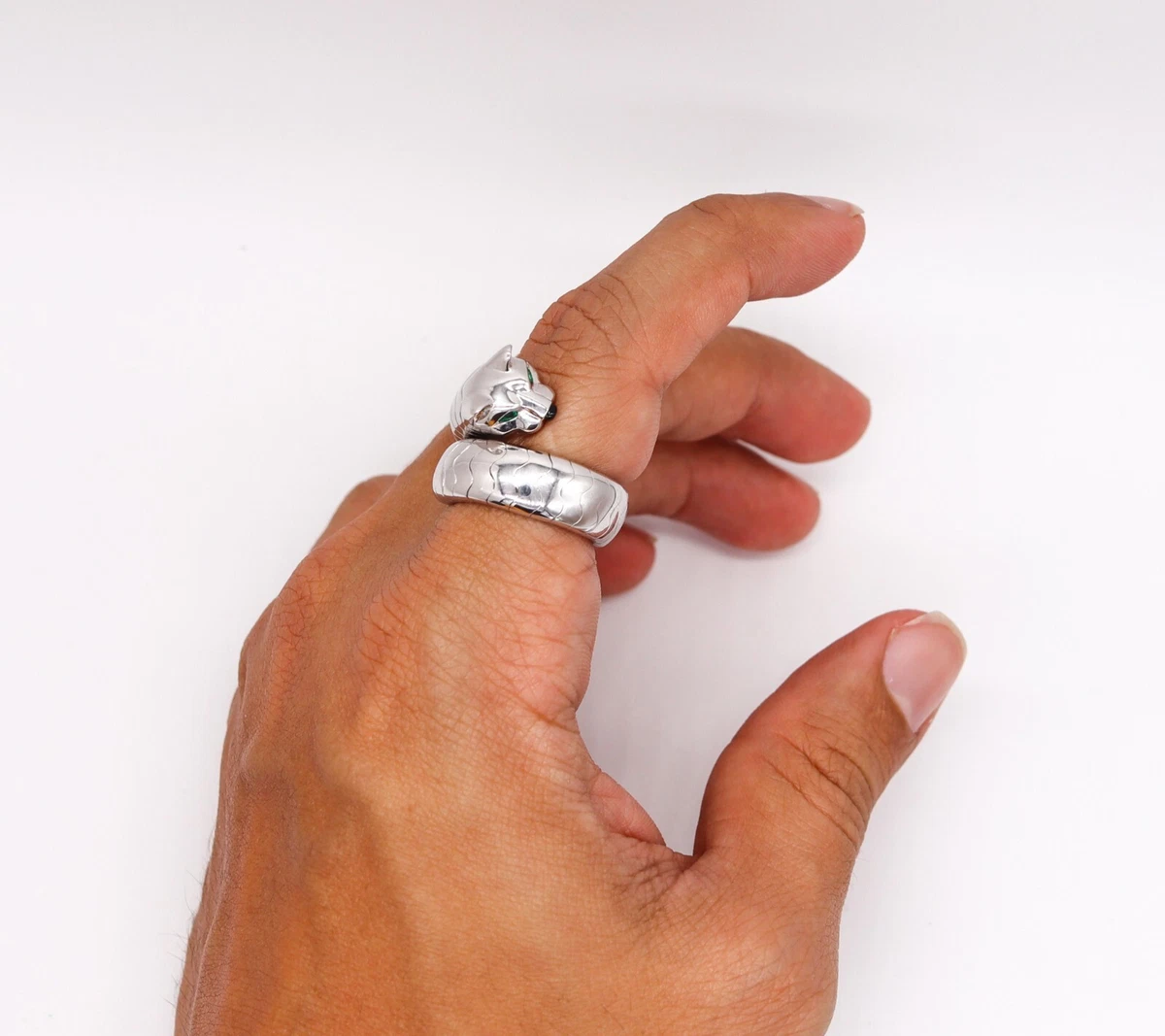 cartier sterling silver ring