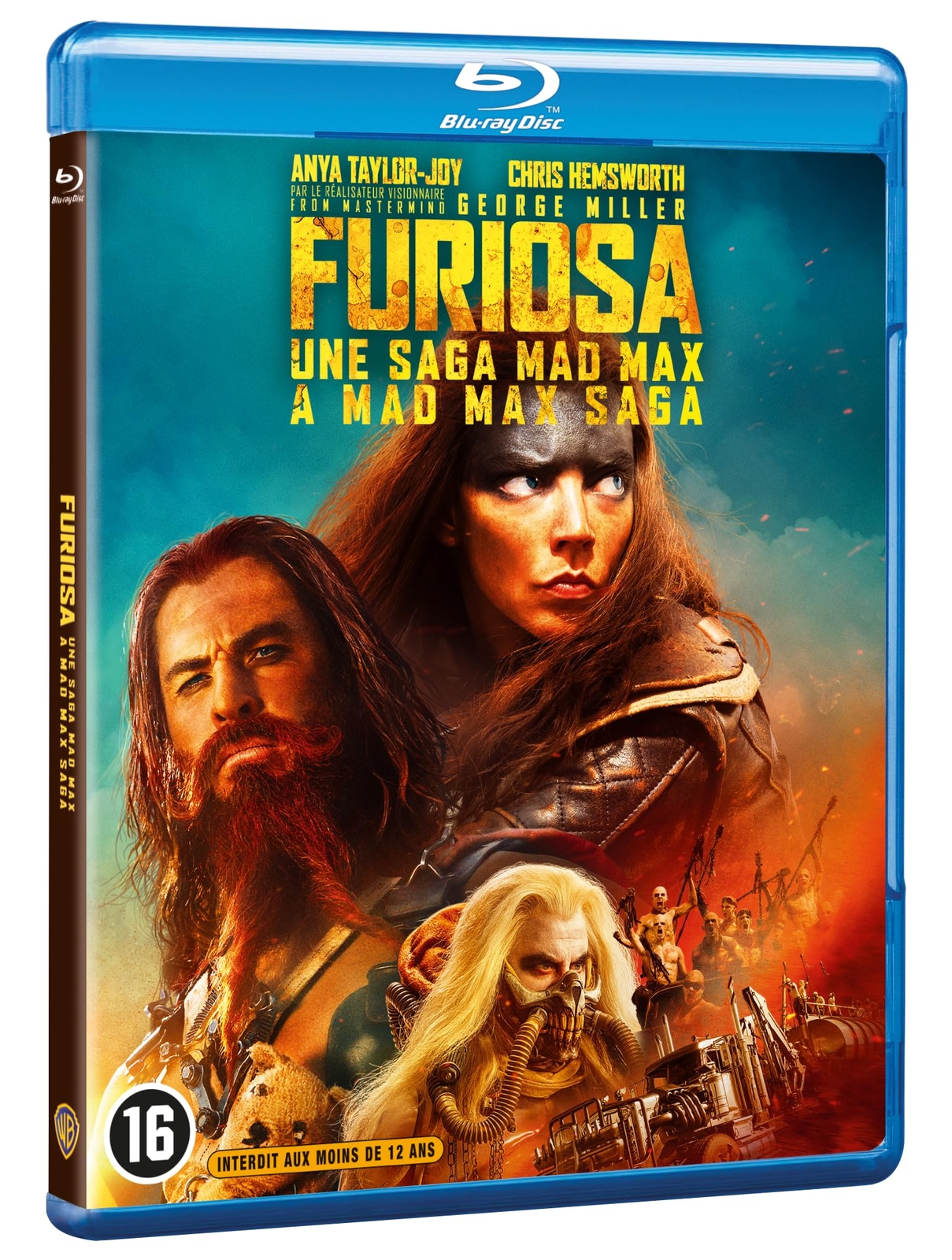 Furiosa : une saga mad max (Blu-ray) Taylor-Joy Anya Hemsworth Chris Sampson