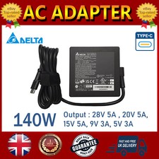 USB TYPE-C CHARGER FOR LENOVO THINKPAD T480S 140W POWER SUPPLY UNIT