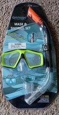 Cayman Mask And Snorkel Set- Swim  Dive Set--NEW- SEALED