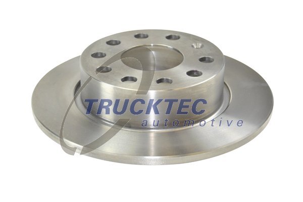 Trucktec Automotive 2X Bremsscheibe Hinten Voll FüR VW Touran 1T1 1T2 1T3 Golf-image