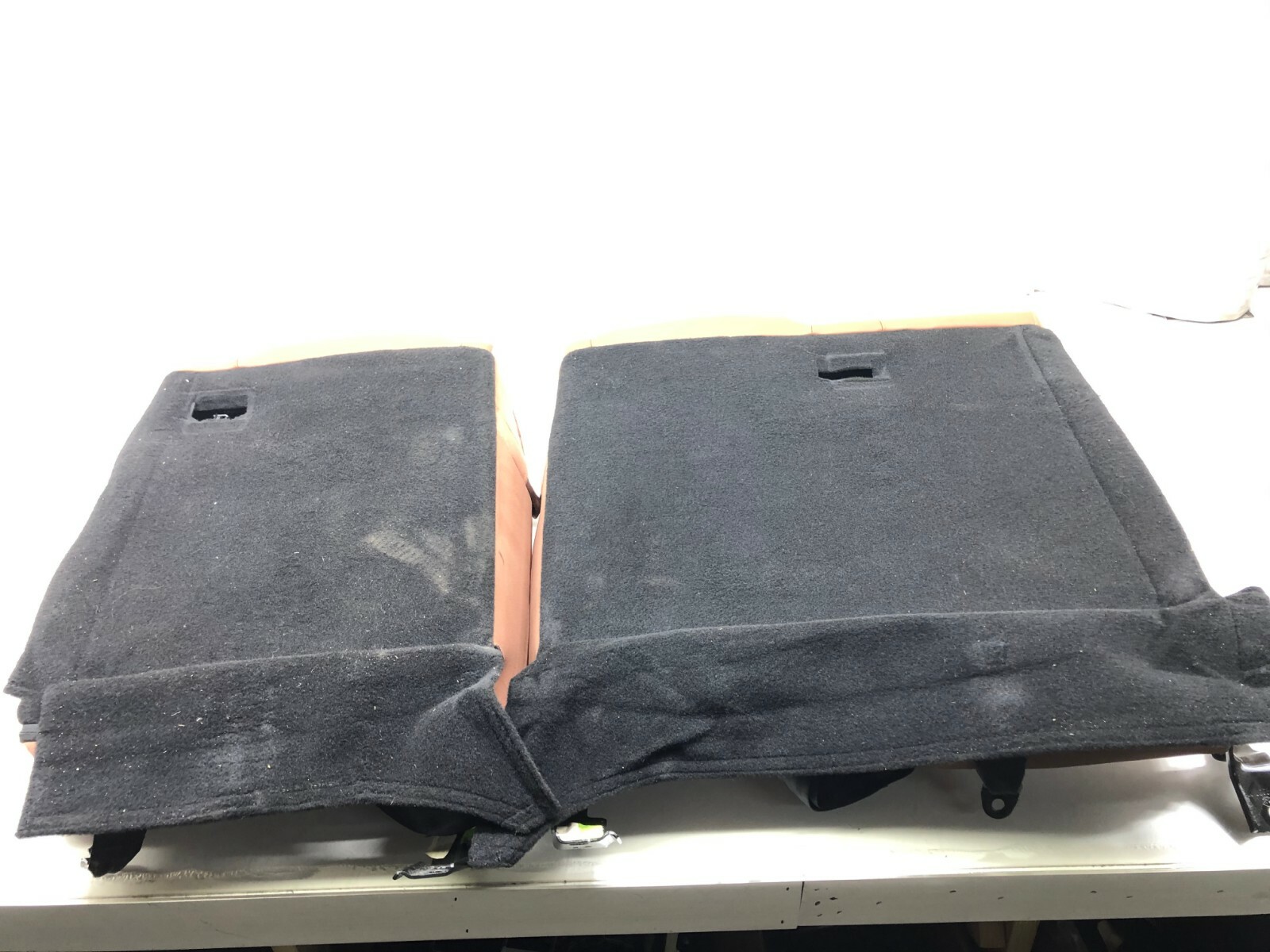 2014-2017 MASERATI GHIBLI FRONT REAR COMPLETE LEATHER SEAT CUSHION SET OEM.