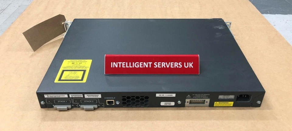 CISCO WS-C3750-24FS-S 24 100BASE-FX Ports Catalyst Switch - Image 2 of 2