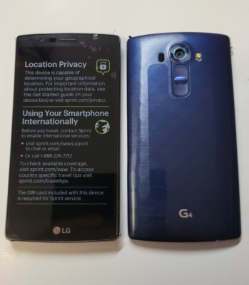SPRINT LG G4 LS991 4G LTE Android 32GB 10/10 A++