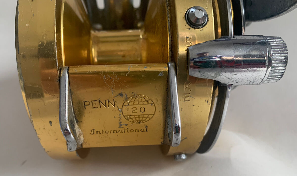 Penn International 20 Single speed Saltwater Reel. Right Penn International 20 Single speed Saltwater Reel. Right