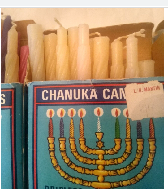 3 Boxes Vintage HANUKA CANDLES MENORA TEL AVIV ISRAEL 118 Candles Total