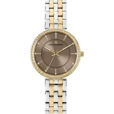 Jacques Lemans - 1-2212D - Armbanduhr - Damen - Quarz - Milano