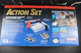 Nintendo Entertainment System NES Action Set 1990 Super Mario Bros/Duck Hunt