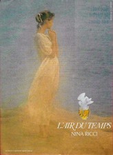 Publicité Papier - Parfum "Air du Temps" de Nina Ricci