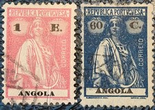 Angela Very Old Stamps Used