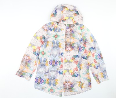 Susan Graver Steppjacke Damen Mehrfarbig Blumen M