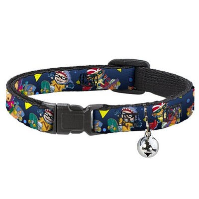 Cat Collar Breakaway with Bell Rocket Power 4-Character Action Poses/Shapes Cool