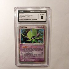 Pokémon Celebi EX 17/17 POP Series 2 Holo Deutsch, CGC 8