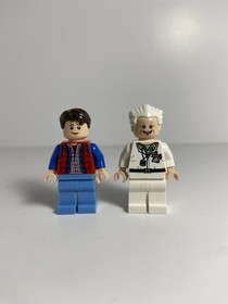 Lego Back To The Future The DeLorean Time Machine, 21103, 100% Complete