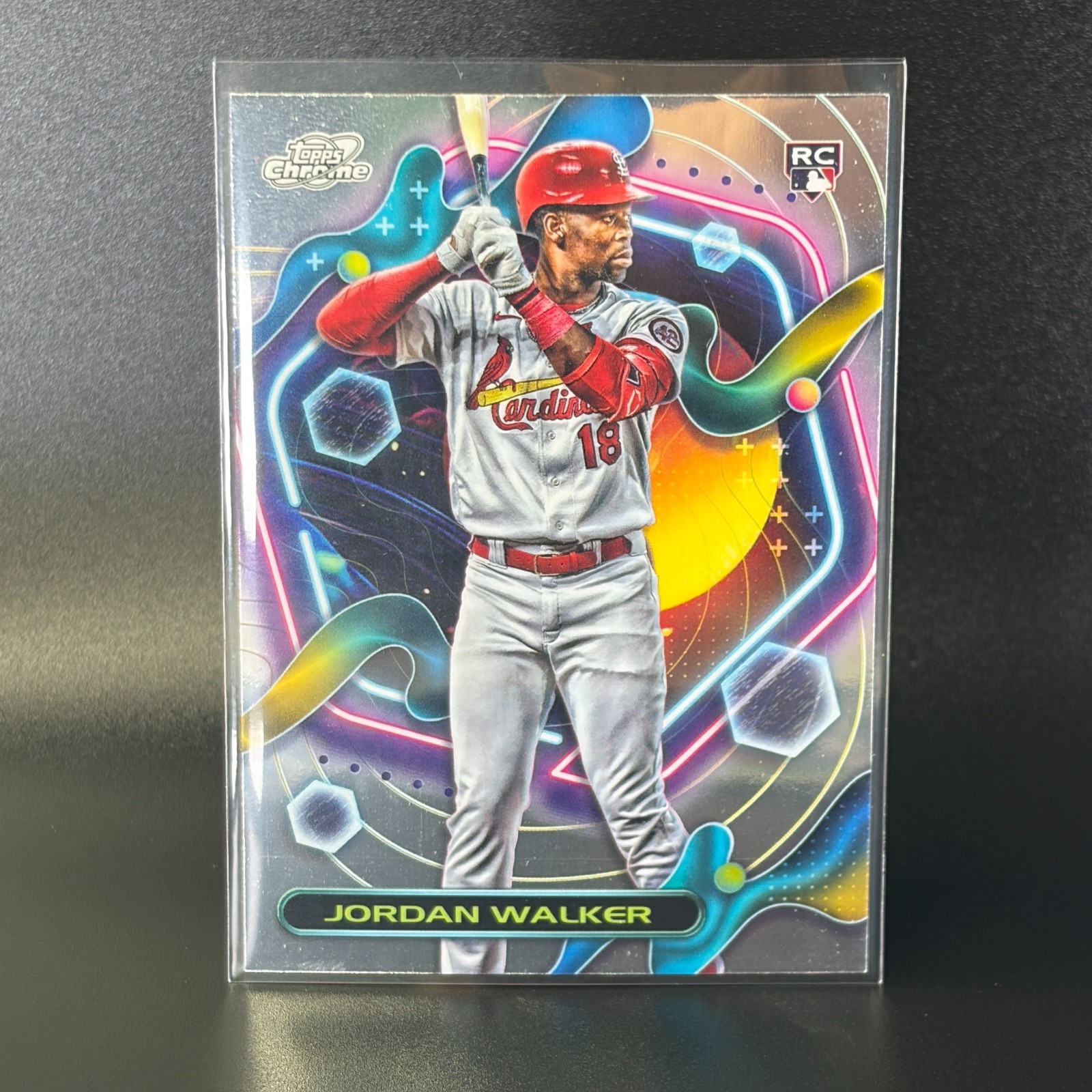 2023 Topps Cosmic Chrome Jordan Walker #151 Rookie St. Louis Cardinals RC