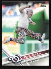 2017 Topps #FP-10 Leslie Jordan FIRST PITCH Washington Nationals