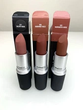 Mac Cosmetics Powder Kiss Lipstick Lot Of 3 Full Size!