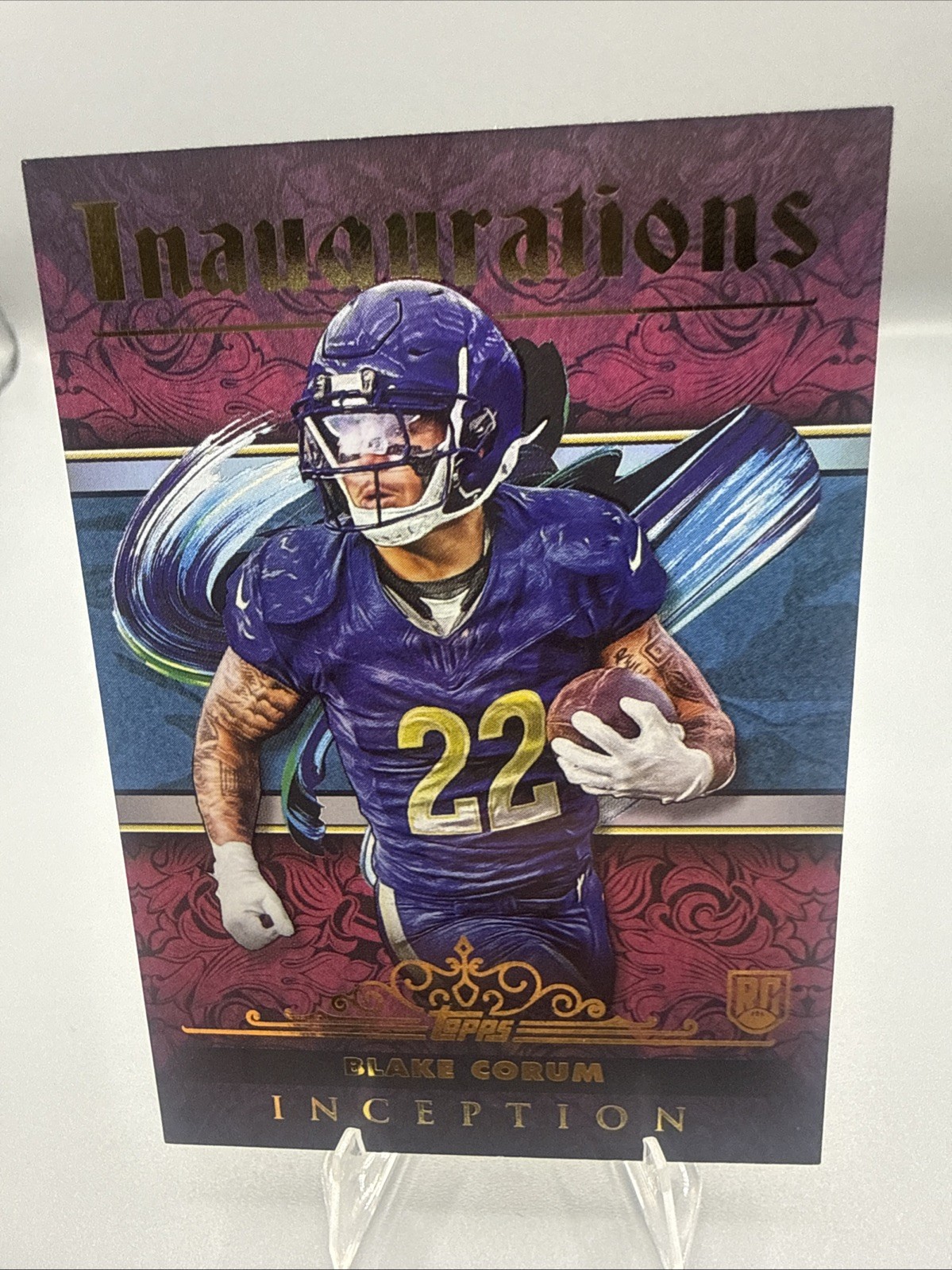 Blake Corum Topps Inception Inaugurations #I12 Base