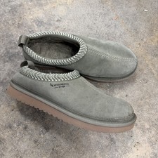 Koolaburra by UGG Womens Burree Slipper Olive Green Size 9