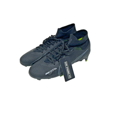 Nike Zoom Mercurial Superfly 9 Pro FG Cleats - Black - DJ5598-001 - Size: 7.5