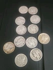 Lot of 12 Mercury Dimes (AKA-Winged Liberty Head/Lady Liberty)