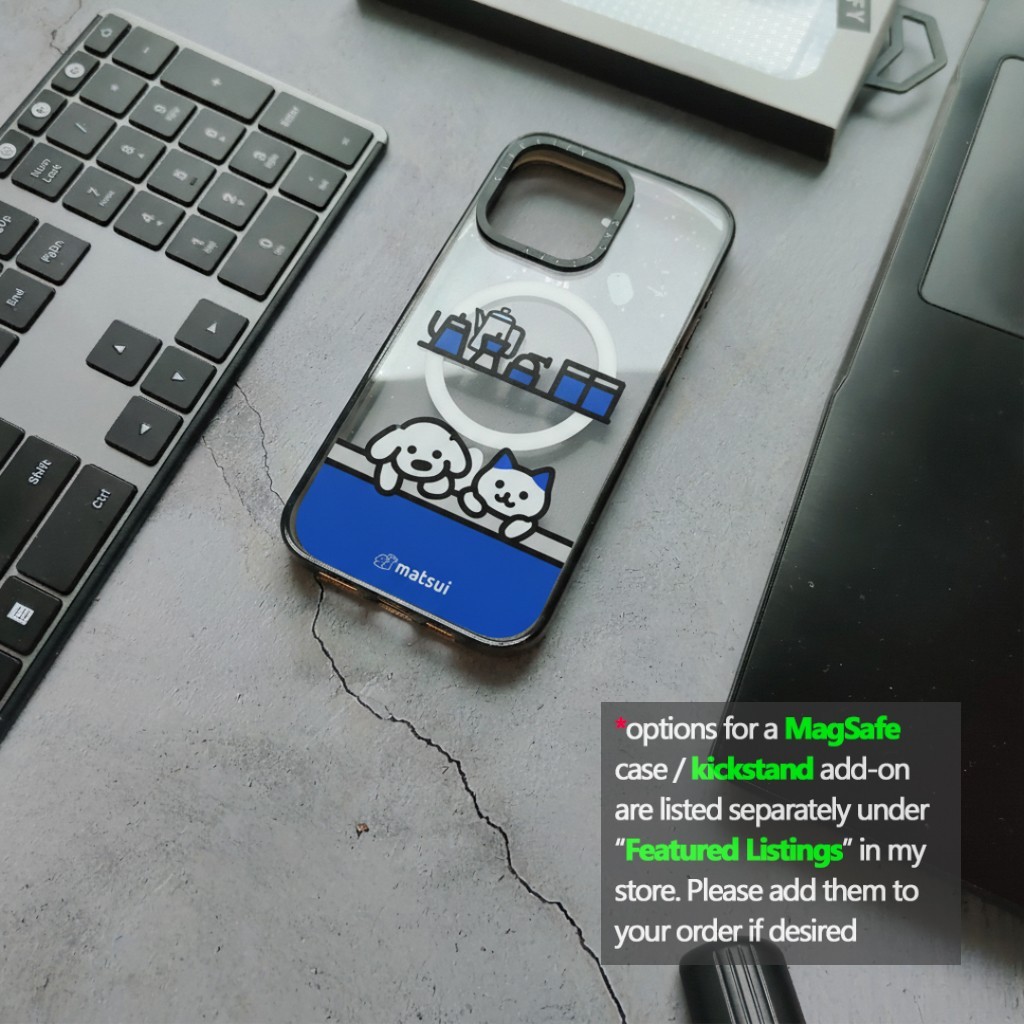 Matsui Acrylic Impact Case for iPhone 13-18 optional
