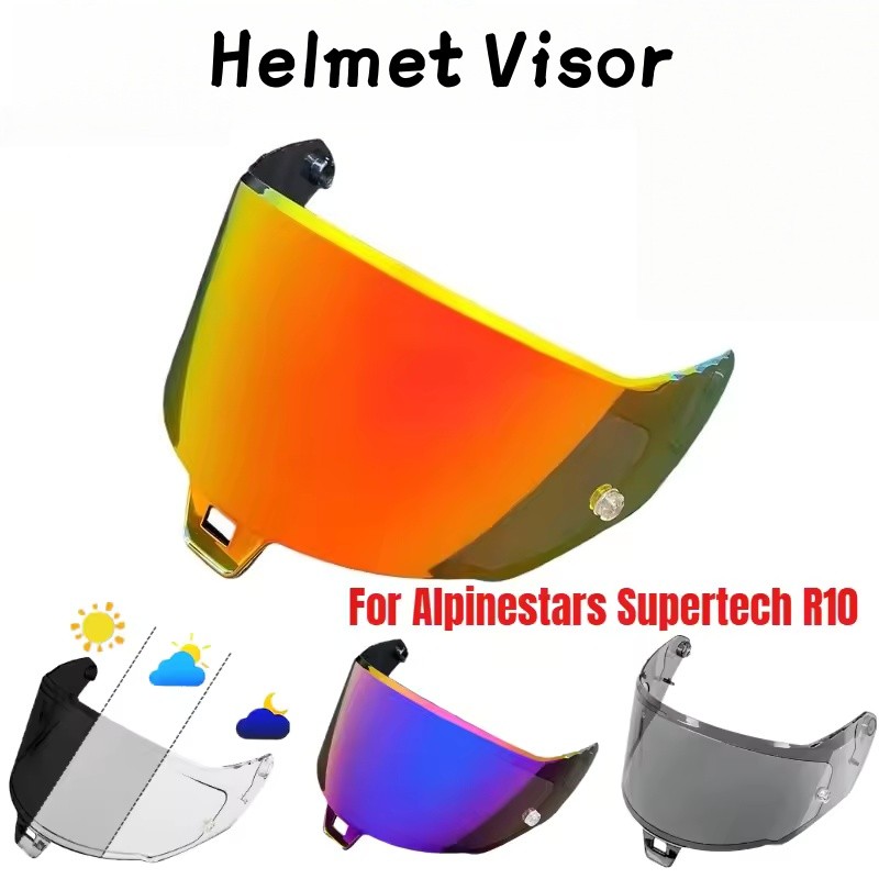 Visor Lens Fits For Alpinestars Supertech R10 Motorcycle Helmet
