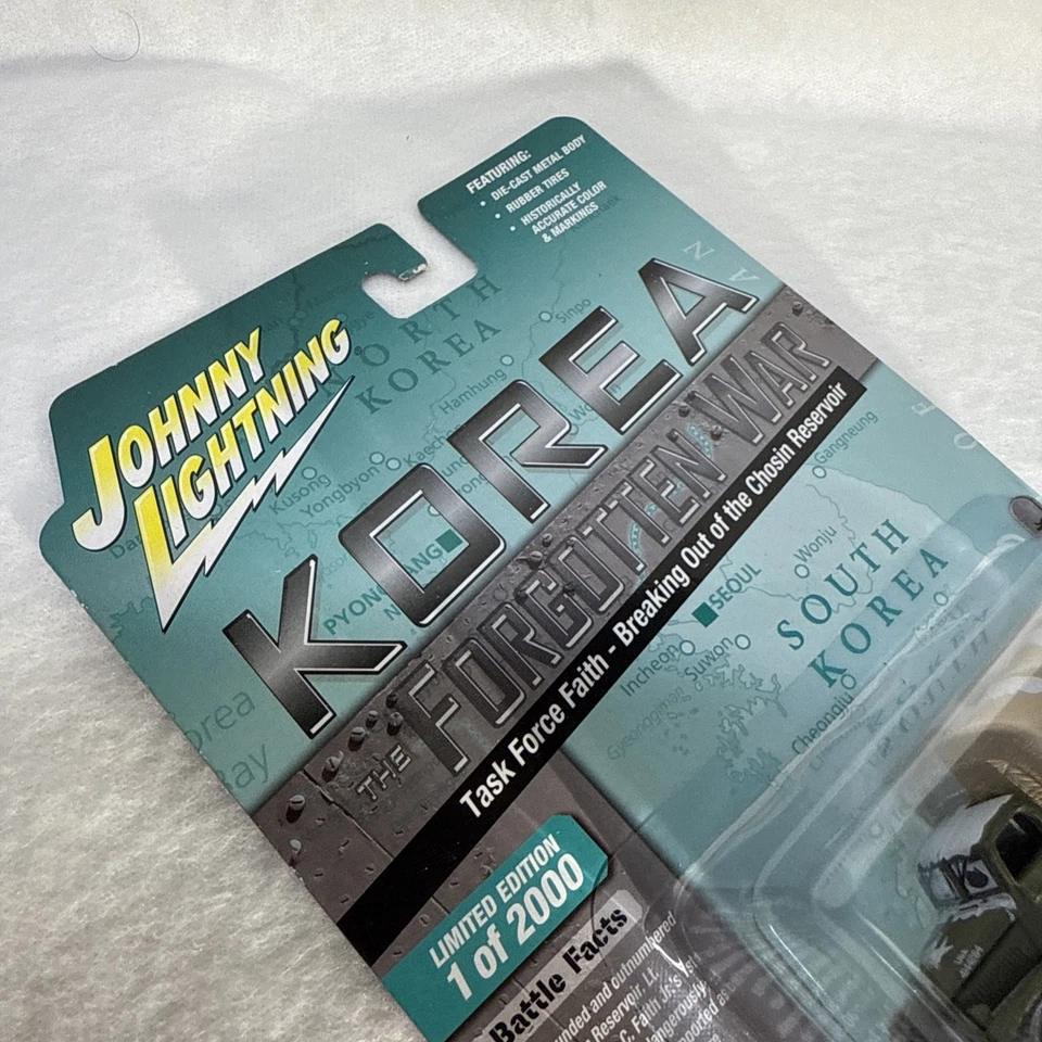 GMC CCKW 2 1/2 TON 6X6 TRUCK KOREA THE FORGOTTEN WAR V/A JOHNNY LIGHTNING 2023 - Image 4 of 4