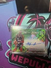 2017-18 Panini Spectra In The Zone Autographs Hakeem Olajuwon On Card Auto /35