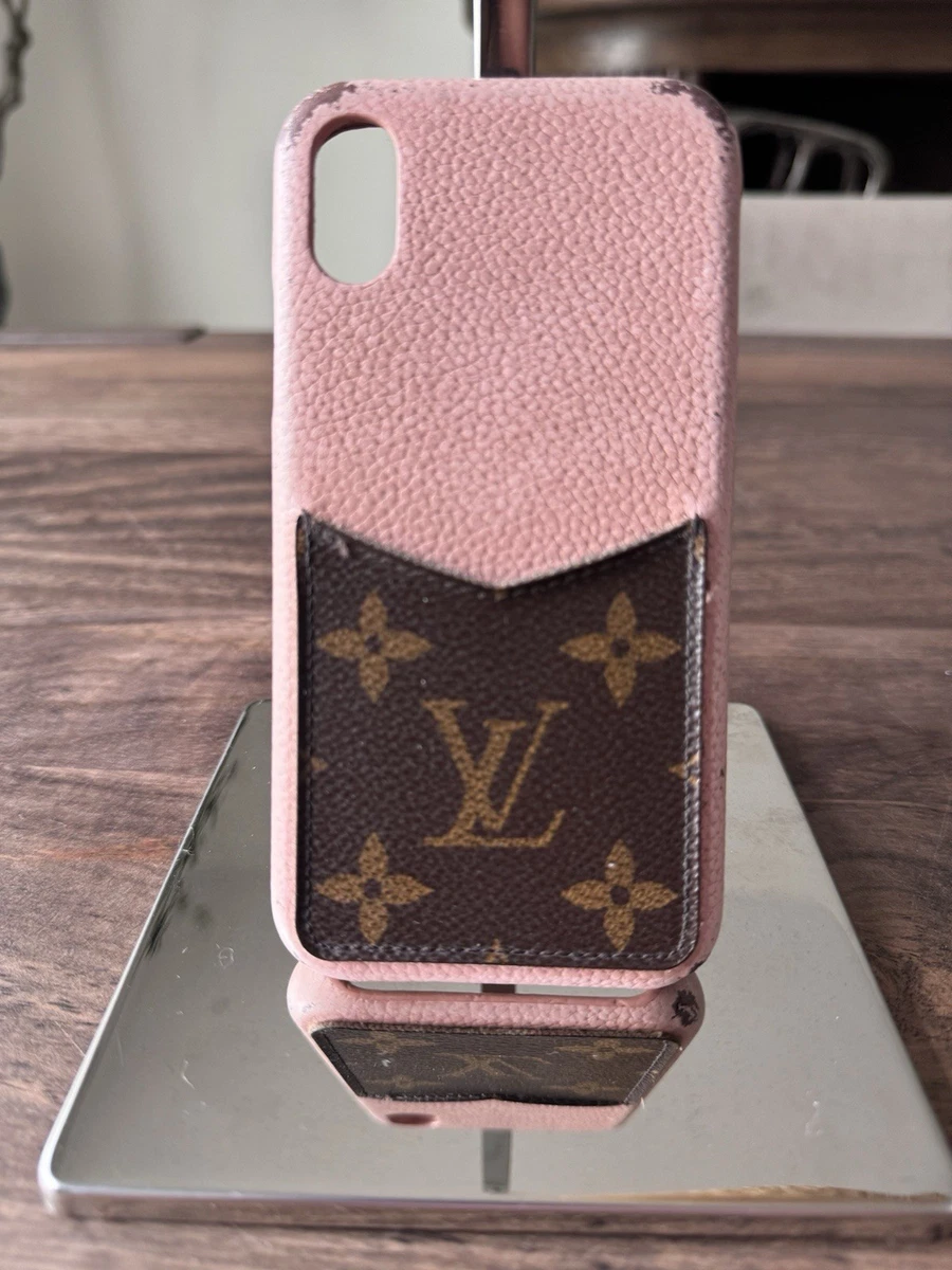 Louis Vuitton Leather Case Lv Phone Case Iphone X Authentic Louis