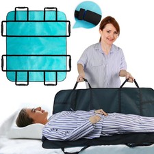 Patient Positioning Bed Pads with Reinforced Handles 48" x 40" Washable