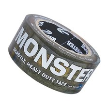 Bond IT Monster Tape PE Laminated Synthetic Cloth Adhesive Tape ? Black