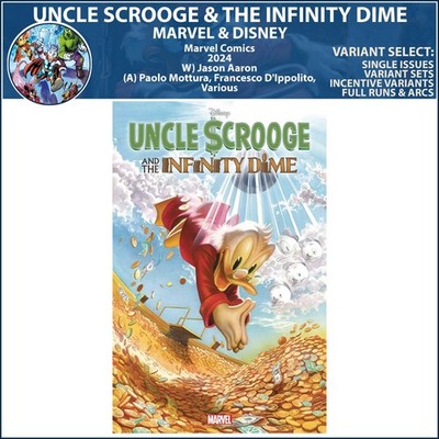 Uncle Scrooge & the Infinity Dime (2024) #1 Marvel Comics COVER SELECT