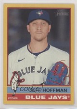 2025 Topps Heritage High Number SP Dark Yellow Border Jeff Hoffman #431 1i3j