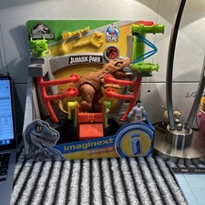 Imaginext Jurassic Park World Dinosaur Research Lab Playset 2018 New